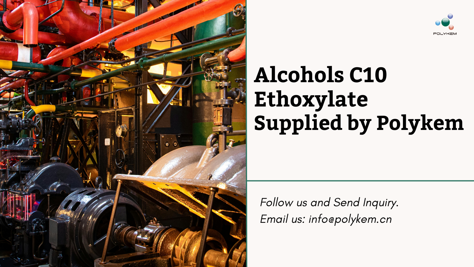 Polykem Alcohols C10 Ethoxylate: Isang mahusay na solusyon sa surfactant para sa industriya ng kemikal