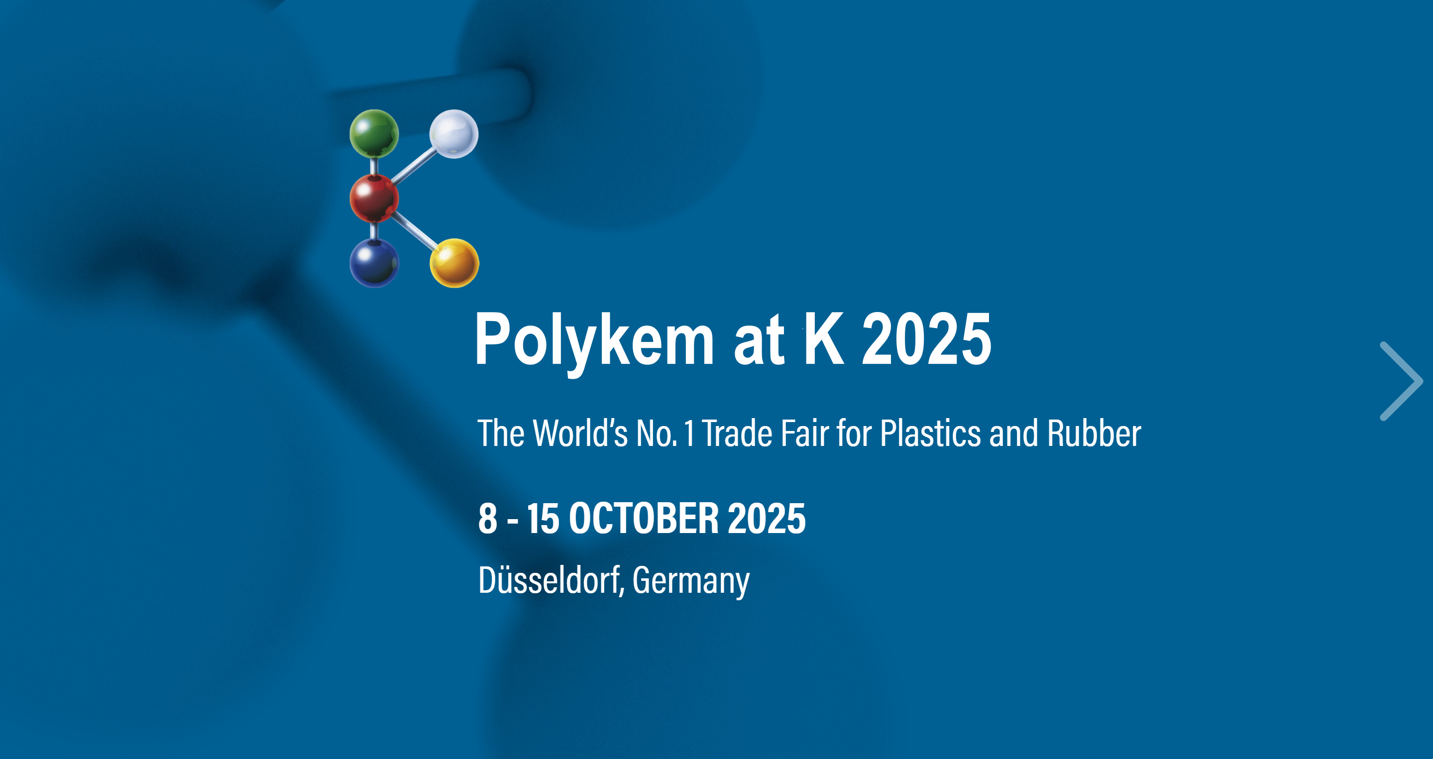 Inaanyayahan ka ng Polykem na sumali sa amin sa K 2025, ang No. 1 trade fair para sa plastik at goma!