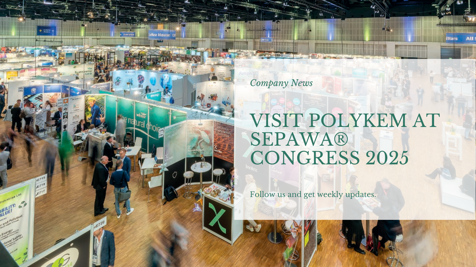 Bisitahin ang Polykem Booth sa Sepawa® Congress 2025 sa Berlin!