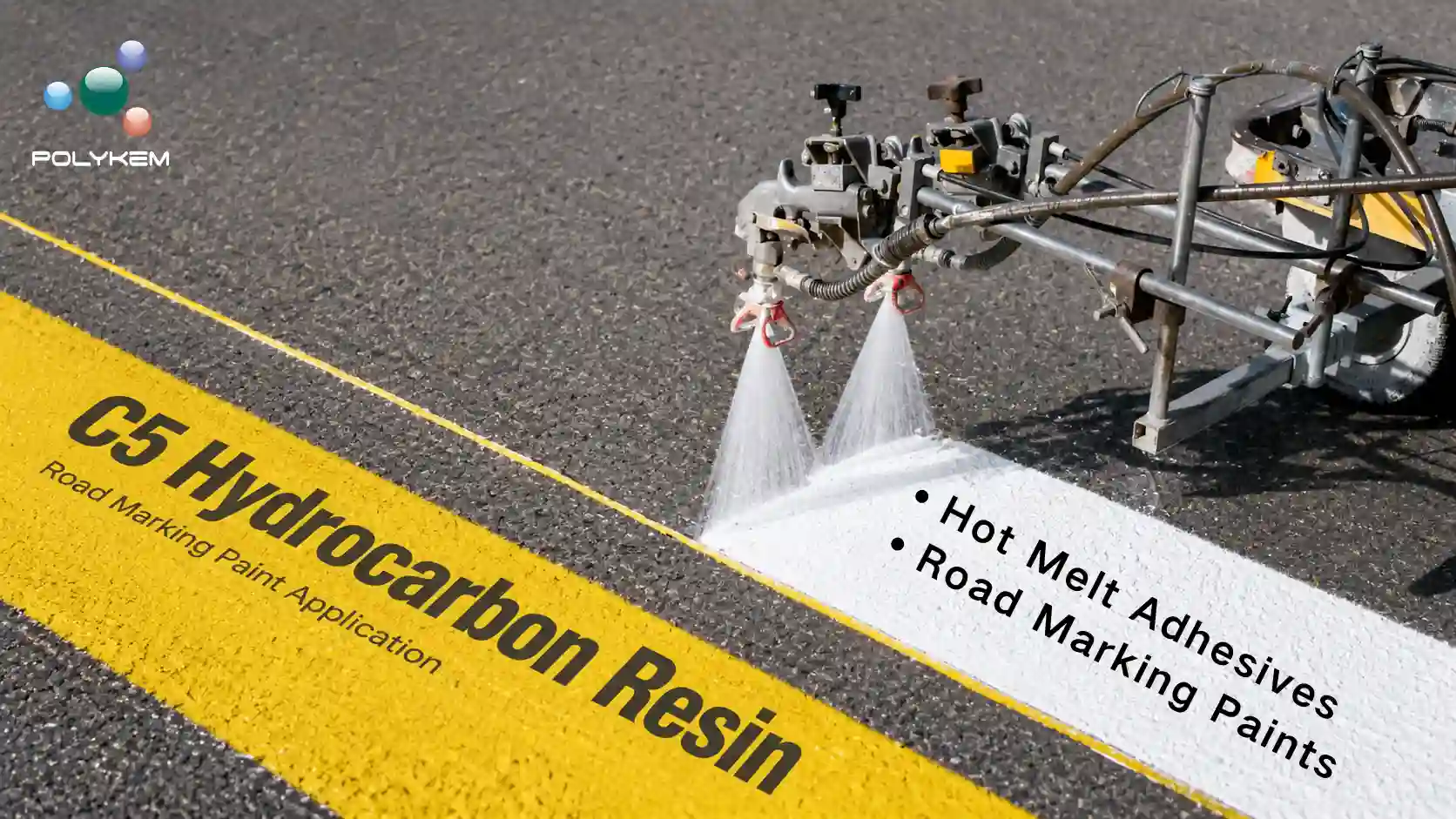 C5 Hydrocarbon Resin sa Hot Melt Adhesives at Road Marking Paints