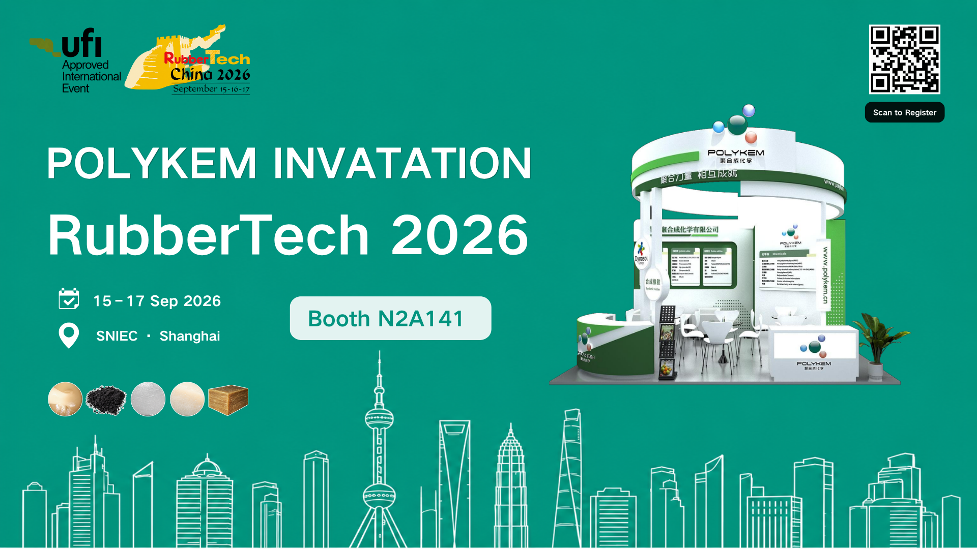 Kilalanin si Polykem sa RubberTech China 2026 sa Shanghai