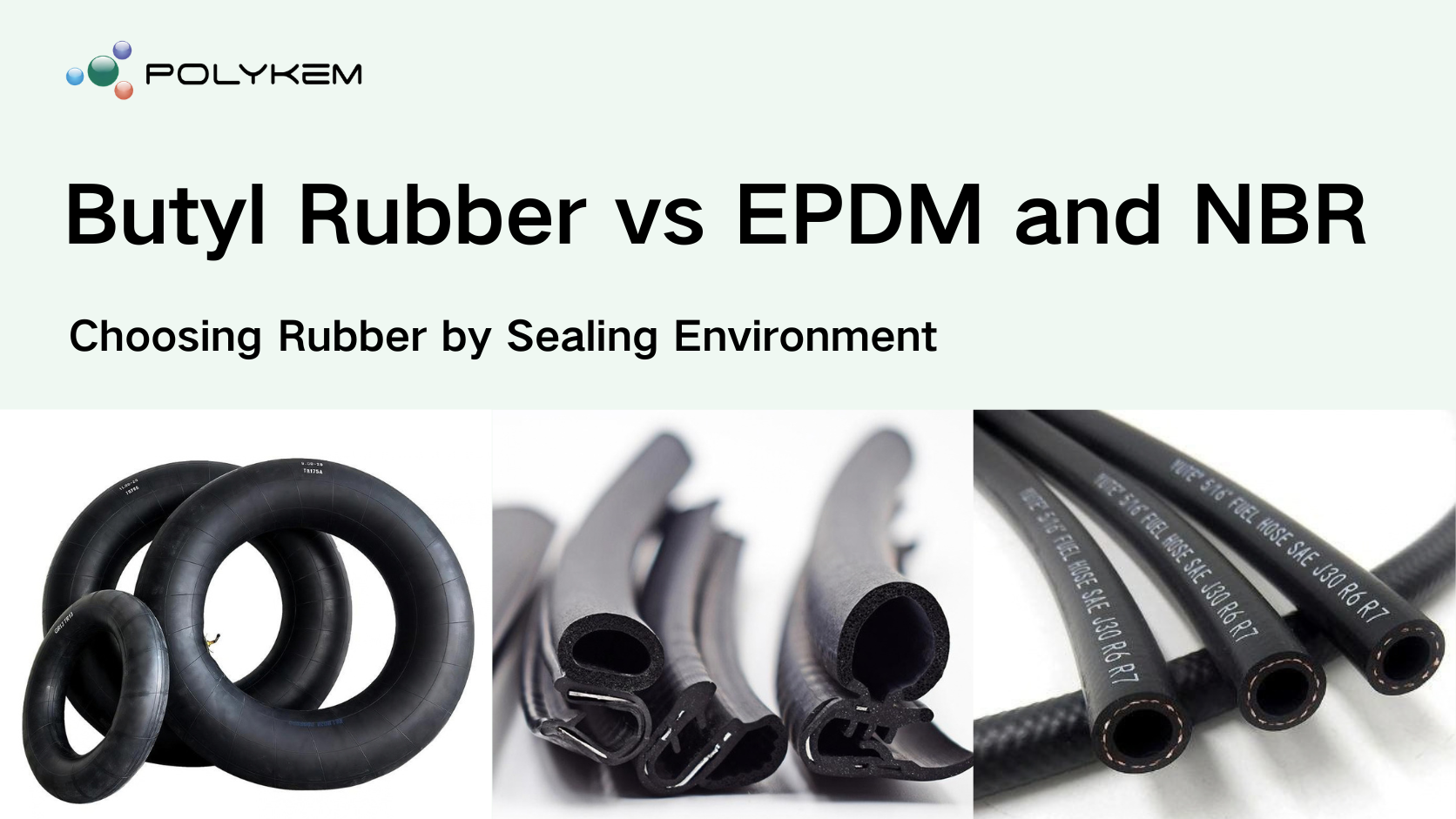 Butyl Rubber for Sealing: Paano Ito Ihambing sa EPDM at NBR?