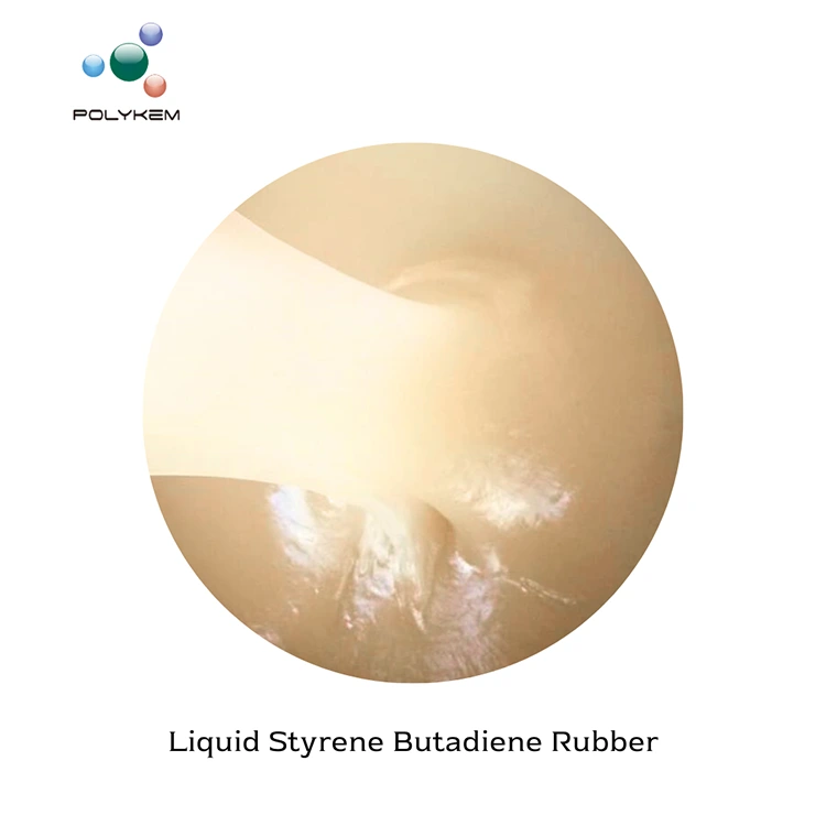 Liquid styrene butadiene goma